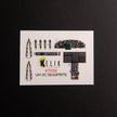 UH-2C SEASPRITE. Interior 3D Decals (for Clear Prop Helicopter model kit) Scale 1:72 KeliK K72132