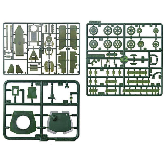 UMT 303 Artillery tank D-38 Scale 1:72 Plastic Model Tank Kit
