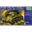 UMT 310 BT-7 WWII Soviet light tank (1935) Scale 1:72 Plastic Model Tank Kit