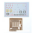 UMT 313 RBT-5 Soviet wheel-track tank Scale 1:72 Plastic Model Tank Kit