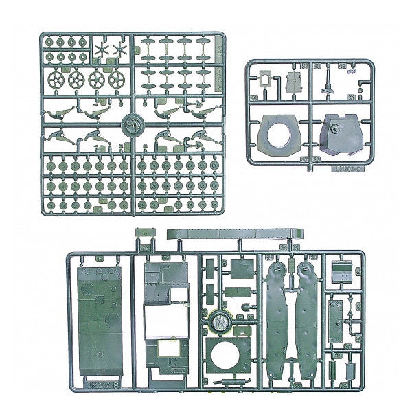 UMT 314 T-26 WWII Soviet tank with turret A-43 Scale 1:72 Plastic Model Tank Kit