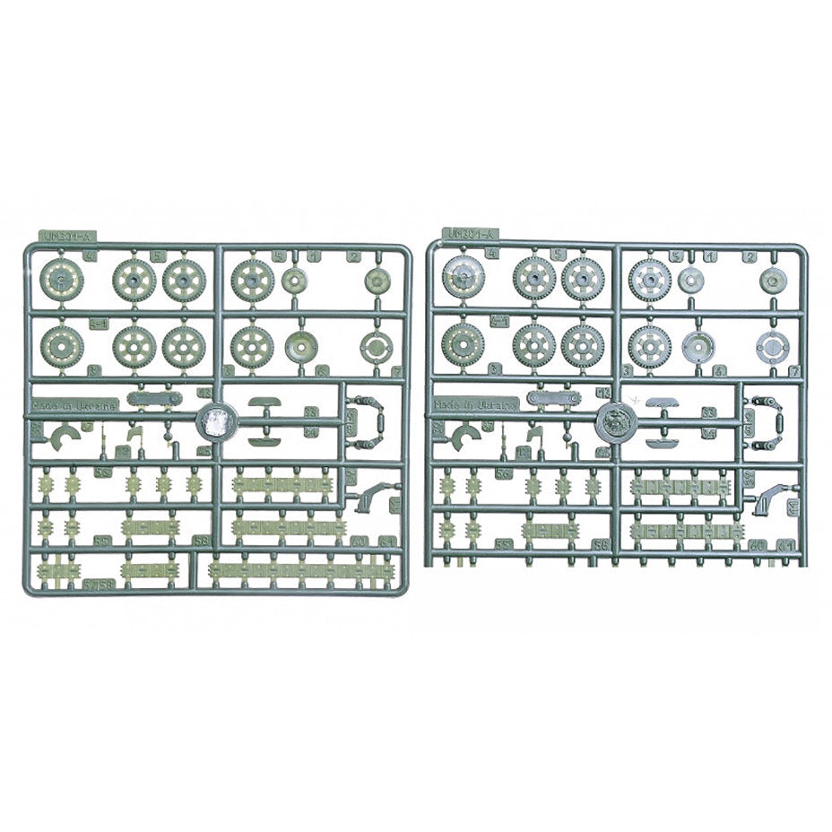UMT 338 BT-2 Soviet machine-gun tank Scale 1:72 Plastic Model Tank Kit