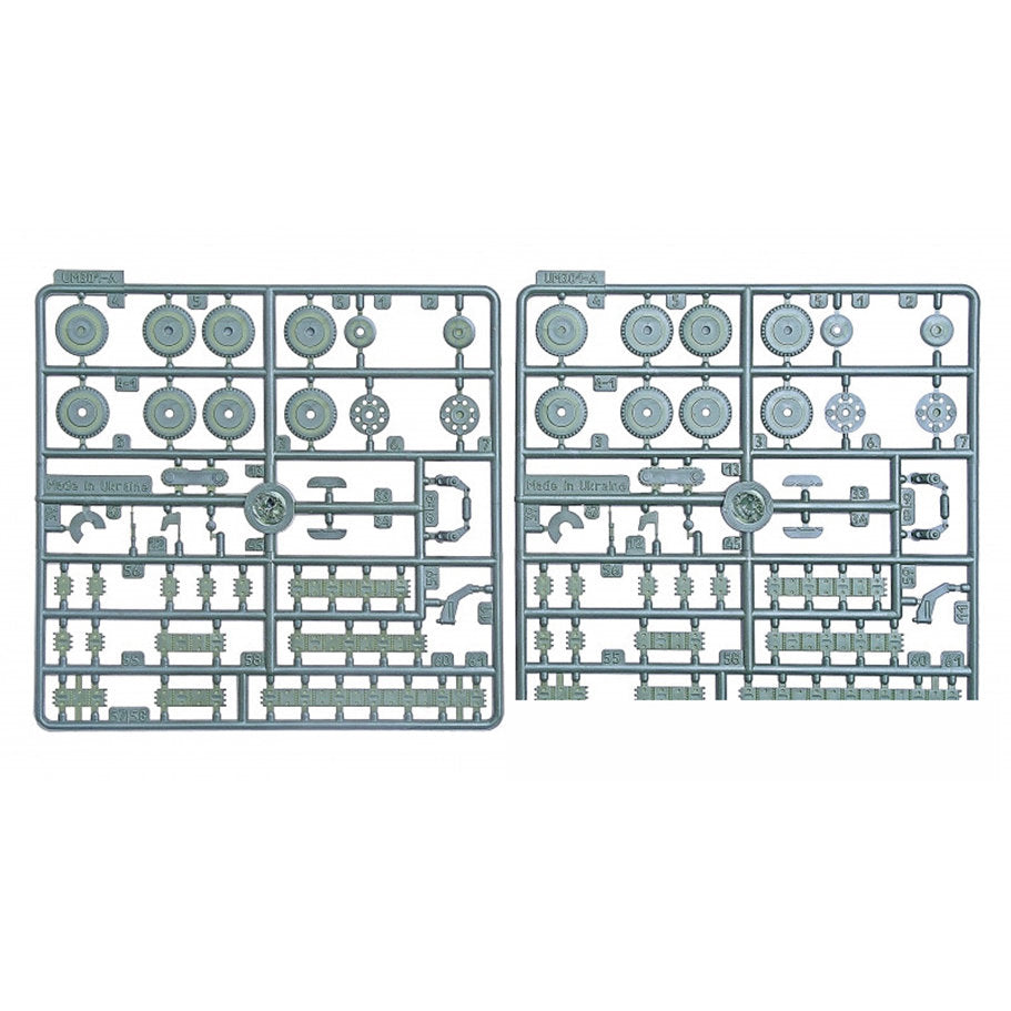 UMT 406 BT-5 Soviet tank with RS-132 rocket system Scale 1:72 Plastic Model Tank Kit