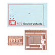 UMT 406 BT-5 Soviet tank with RS-132 rocket system Scale 1:72 Plastic Model Tank Kit