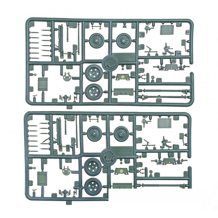UMT 409 45mm antitank gun 53-K(1937) / M-42(1942) Scale 1:72 Plastic Model Artillery Kit
