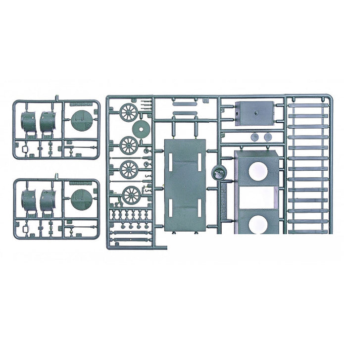 UMT 604 Armored self-propelled Leningrad railroad car Scale 1:72 Plastic Model Armoured Wagon Kit