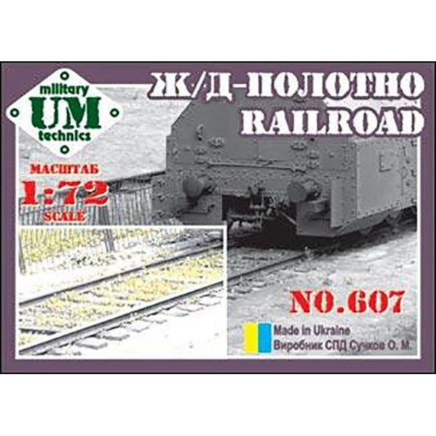 UMT 607 Railroad Scale 1:72 Plastic Model Railroad Kit