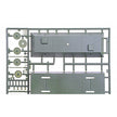 UMT 608 OB-3 armored railway car with T-26 turret Scale 1:72 Plastic Model Armoured Wagon Kit
