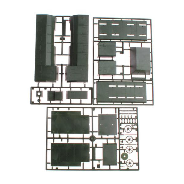 UMT 611 Armored train of type OB-3 В«RailroaderВ« Scale 1:72 Plastic Model Armoured Train Kit