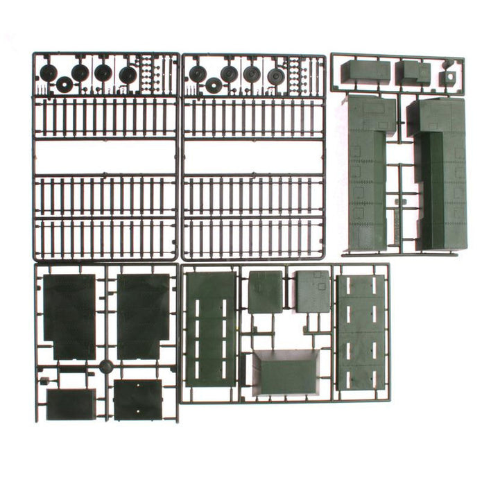 UMT 613 Armored train of type OB-3 No,1 of the 23D Battalion Scale 1:72 Plastic Model Armoured Train Kit