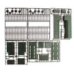 UMT 613 Armored train of type OB-3 No,1 of the 23D Battalion Scale 1:72 Plastic Model Armoured Train Kit