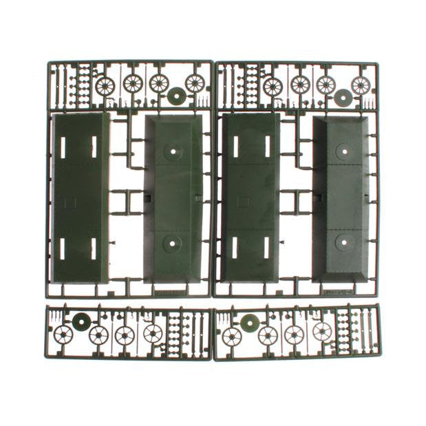 UMT 613 Armored train of type OB-3 No,1 of the 23D Battalion Scale 1:72 Plastic Model Armoured Train Kit