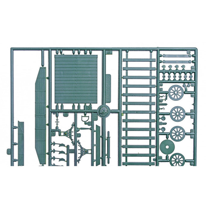 UMT 614 Biaxial 20 ton platform Scale 1:72 Plastic Model Armoured Wagon Kit
