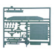 UMT 614 Biaxial 20 ton platform Scale 1:72 Plastic Model Armoured Wagon Kit