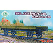 UMT 615 Two axle pilot car (long 9,2 meter) Scale 1:72 Plastic Model Armoured Wagon Kit