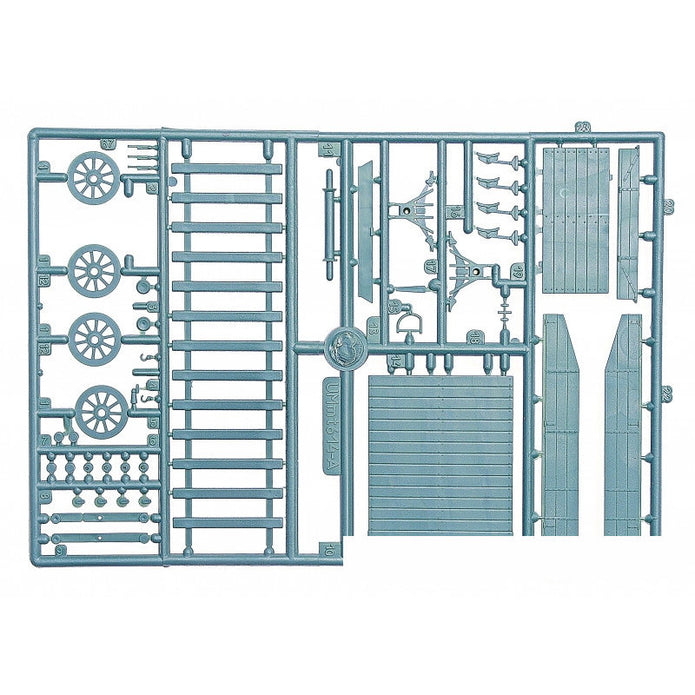 UMT 615 Two axle pilot car (long 9,2 meter) Scale 1:72 Plastic Model Armoured Wagon Kit