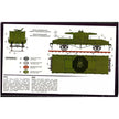UMT 617 SAM-AT platform Scale 1:72 Plastic Model Armoured Wagon Kit