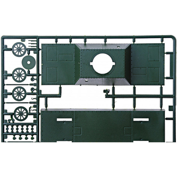 UMT 622 PL-43 armored car with T-34/76 turret Scale 1:72 Plastic Model Armoured Wagon Kit