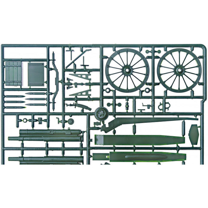 UMT 623 "Russian Trekhdyujmovka" 3inch gun, model 1902 Scale 1:72 Plastic Model Artillery Kit