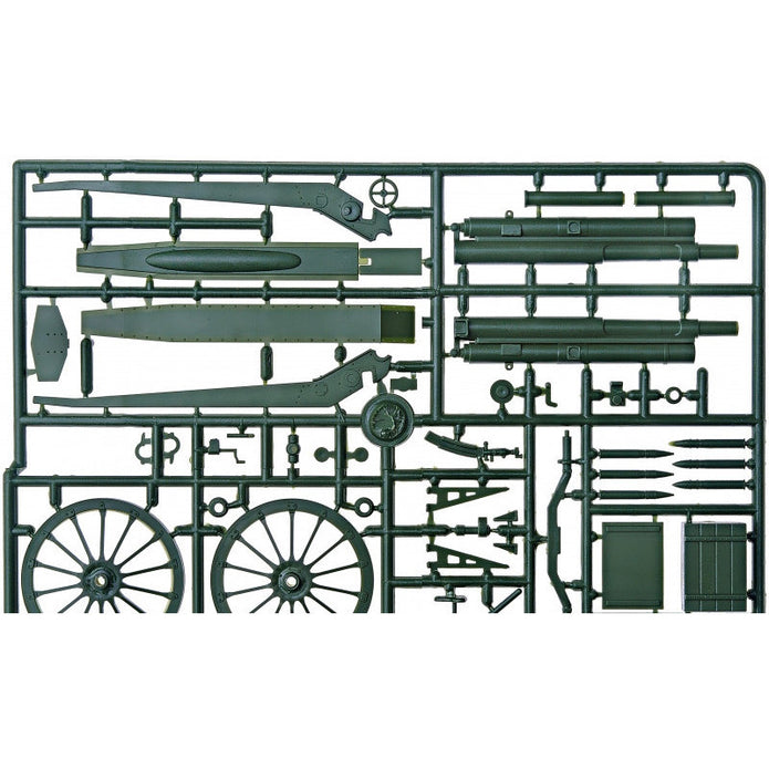 UMT 624 3” field gun model 1902 Scale 1:35 Plastic Model Artillery Kit