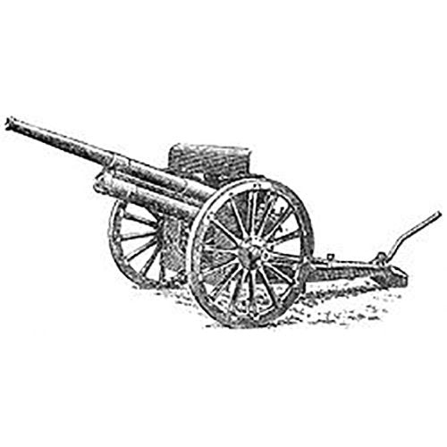 UMT 626 3" Gun mod,1902 on the anti-airplane mount of Ivanov Scale 1:35 Plastic Model Artillery Kit