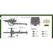 UMT 627 3' field (ex russian) gun, 1902 (late) Scale 1:35 Plastic Model Artillery Kit