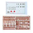 UMT 629 PL-43 armored car with T-34 turret, 1941 year Scale 1:72 Plastic Model Armoured Wagon Kit