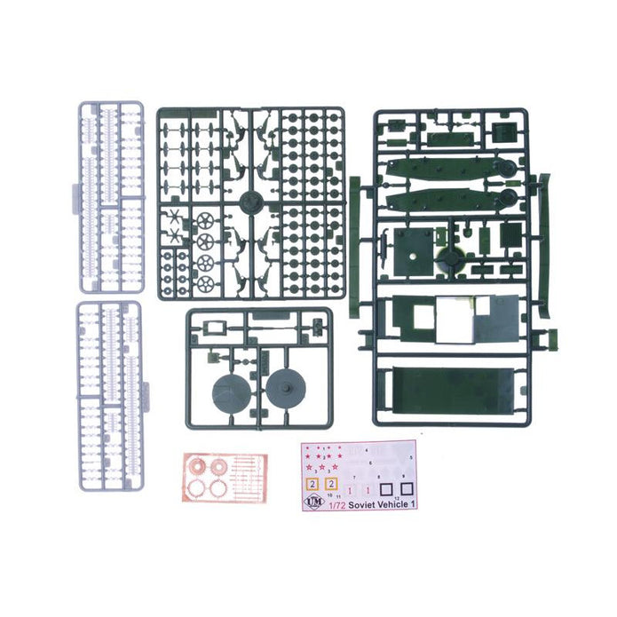 UMT 630 T-26 light tank 1933 version (pre production) Scale 1:72 Plastic Model Tank Kit