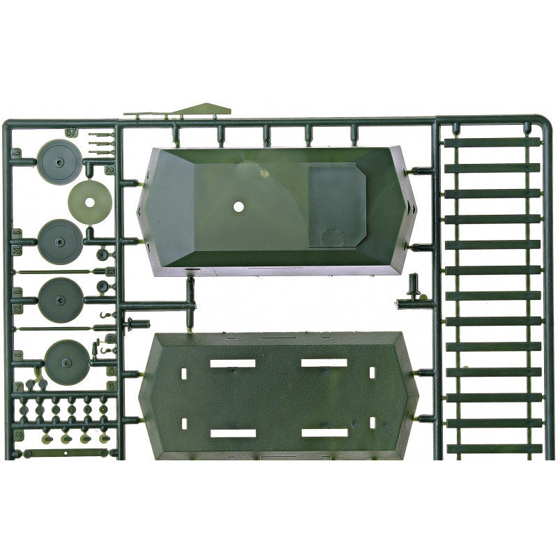 UMT 638 Heavy Armored Railcar BDT Scale 1:72 Plastic Model Armoured Wagon Kit