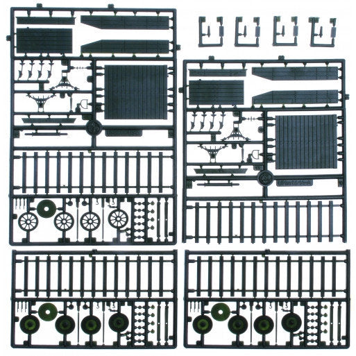 UMT 647 Armored train No1 "Krasnoyarec"or No2 "Yenisei" of the 29th division Scale 1:72 Plastic Model Armoured Train Kit