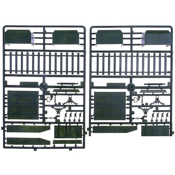 UMT 648 Armored air defense platform of an armored train Scale 1:72 Plastic Model Armoured Wagon Kit