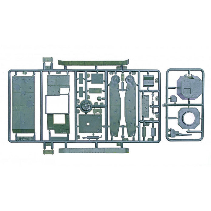 UMT 660 A-39 (T-26 chassis) Soviet self propelled gun Scale 1:72 Plastic Model Self-propelled gun Kit
