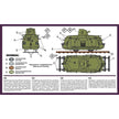 UMT 669 Armored car-carrier DTR (Podolsk machine building plant) Scale 1:72 Plastic Model Armoured Wagon Kit