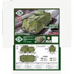UMT 670 Armored Railcar BDT-41 Scale 1:72 Plastic Model Armoured Wagon Kit