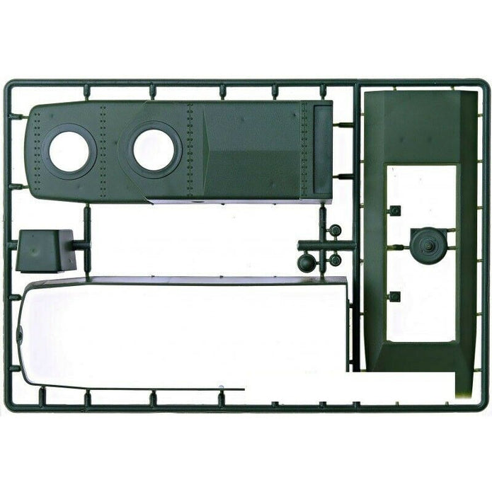 UMT 673 MBV #01 motorized armored railcar Scale 1:72 Plastic Model Armoured Wagon Kit