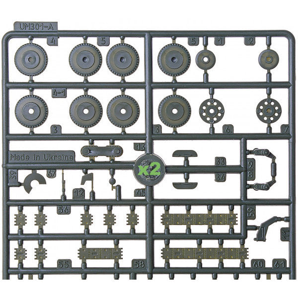 UMT 676 Tank "BT-7A" with L-11 tank gun Scale 1:72 Plastic Model Tank Kit