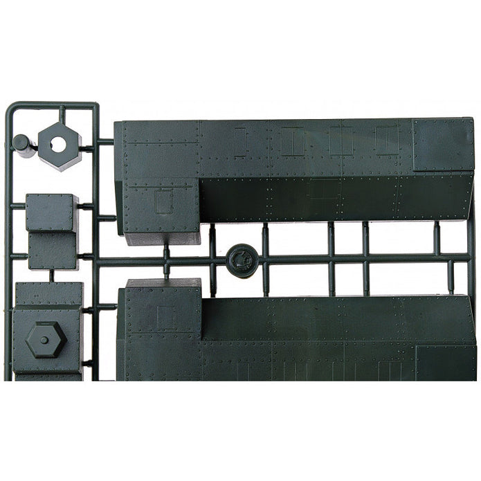 UMT 680 Armored Lokomotive Of Type "PR-43" Scale 1:72 Plastic Model Armoured Train Kit