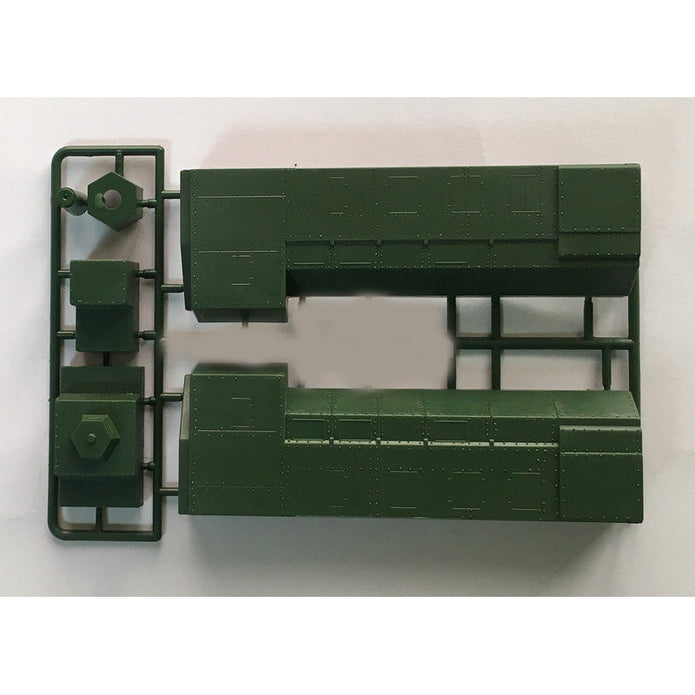 UMT 685 Armored train of type OB-3 "Soviet Armenia" (No,2, 62th ODBP, base version) Scale 1:72 Plastic Model Armoured Train Kit