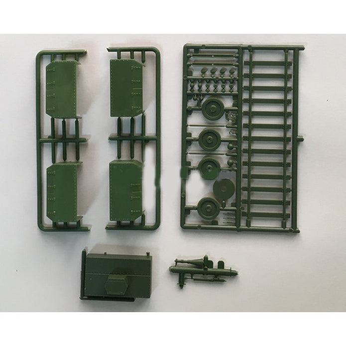 UMT 685 Armored train of type OB-3 "Soviet Armenia" (No,2, 62th ODBP, base version) Scale 1:72 Plastic Model Armoured Train Kit