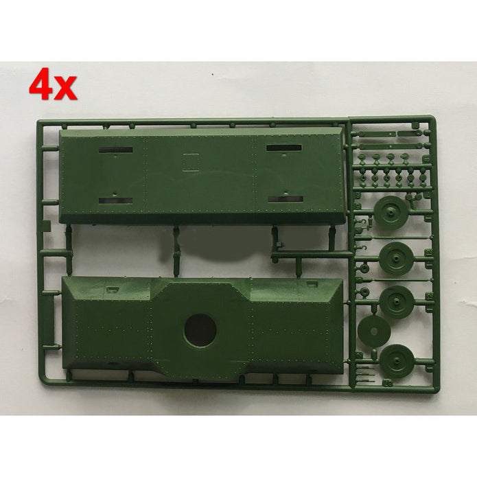 UMT 685 Armored train of type OB-3 "Soviet Armenia" (No,2, 62th ODBP, base version) Scale 1:72 Plastic Model Armoured Train Kit