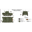 UMT 689 AT-1 Soviet artillery self-propelled gun with rubber tracks Scale 1:72 Plastic Model Self-propelled gun Kit