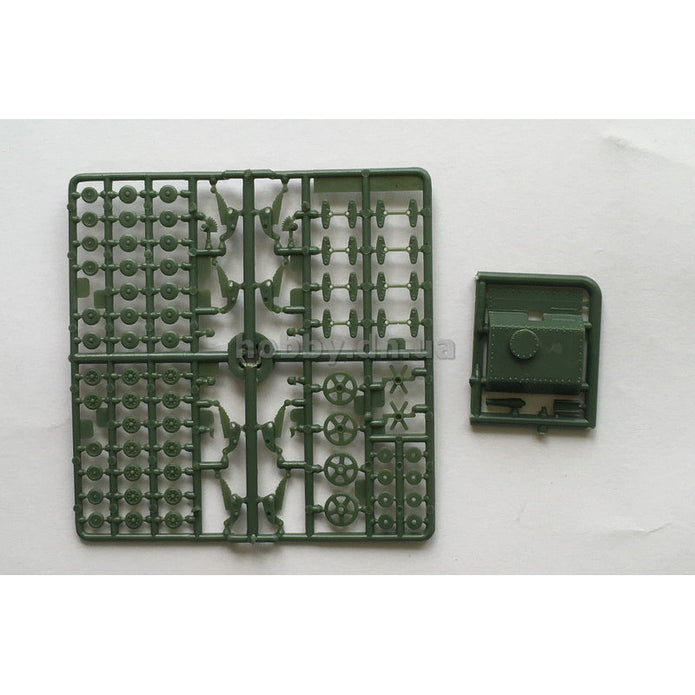UMT 694 SU-1 (T-26 chassis) self-propelled gun (rubber tracks) Scale 1:72 Plastic Model Self-propelled gun Kit